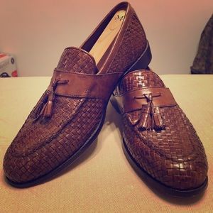 Woven loafers